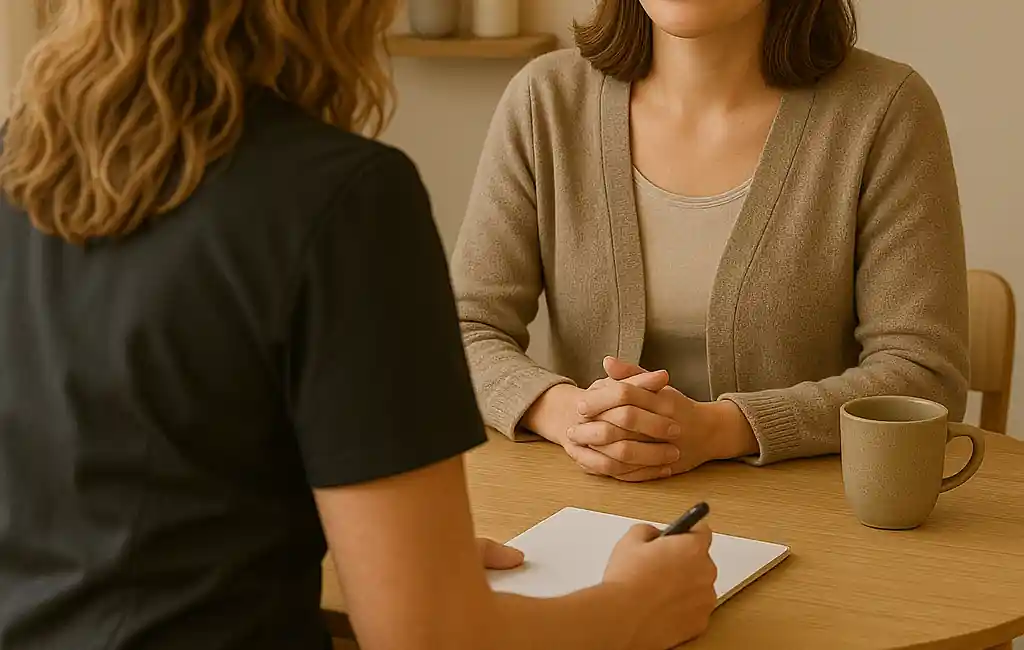 Samtale før wellness massage i Odense