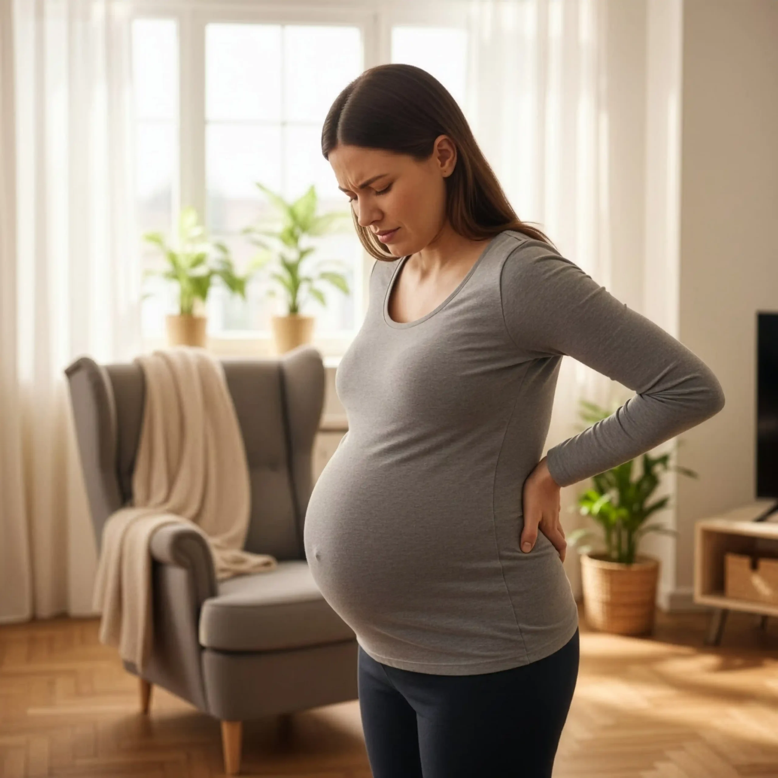 Gravid med lændesmerter